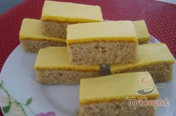 Recept elkészítése Sárga tetejű diós sütemény, lépés 1