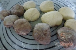 Recept elkészítése Puha, lágy csokis croissant, lépés 2