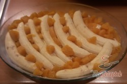 Recept elkészítése Gyors banános szelet sütés nélkül, lépés 9