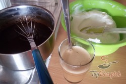 Recept elkészítése Túrós-cappuccinos pohárdesszert, lépés 5