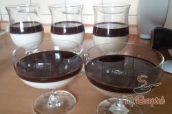 Recept elkészítése Túrós-cappuccinos pohárdesszert, lépés 8