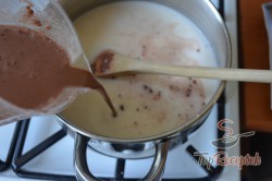 Recept elkészítése Csokoládés-banános kísértés, lépés 6