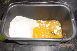 Recept elkészítése Diós és mákos kalács kelt tésztából, lépés 3