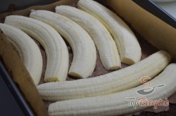 Recept elkészítése Kakaós-krémes-csokoládés banános szelet, lépés 3