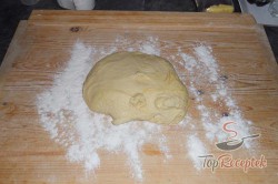 Recept elkészítése Diós és mákos kalács kelt tésztából, lépés 8