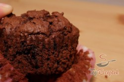 Recept elkészítése Csokoládés muffin, lépés 3