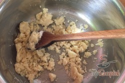 Recept elkészítése Csirkemelles sajtmártásos tepsis tészta, lépés 4