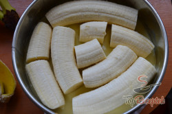 Recept elkészítése Banános-tejszínes torta sütés nélkül, lépés 4