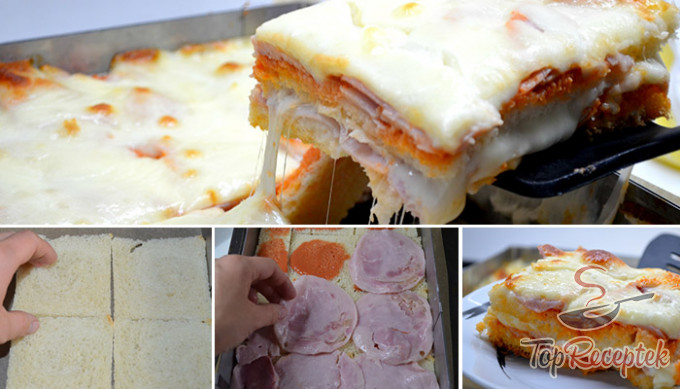 Recept Szendvics lasagne gyorsan