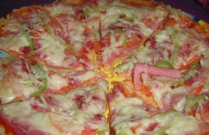 Recept Villámgyors joghurtos pizza