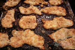 Recept elkészítése „Kócos” tepsis csirkemell, lépés 6