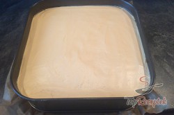 Recept elkészítése Karamellás sütemény piskótával - FOTÓKKAL, lépés 10