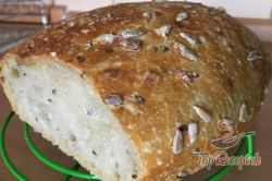 Recept elkészítése Pofonegyszerű bögrés kenyér, lépés 6