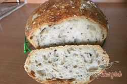 Recept elkészítése Pofonegyszerű bögrés kenyér, lépés 7