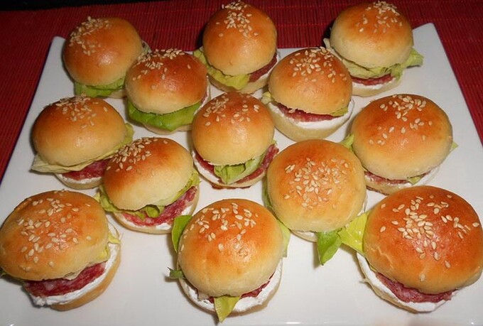 Recept Mini hamburger