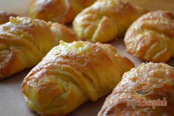 Recept elkészítése Sajtos croissant, lépés 13