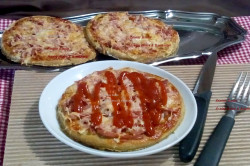 Recept elkészítése Zabpelyhes mini Pizza Zsanette módra, lépés 1