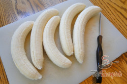 Recept elkészítése Banános-krémes szelet sütés nélkül, lépés 2