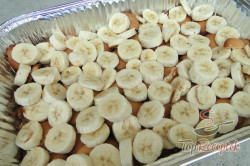 Recept elkészítése Banános-krémes szelet sütés nélkül, lépés 3