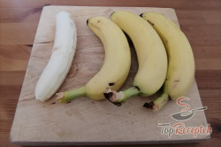 Recept elkészítése Banános-kakaós torta egyszerűen, gyorsan, lépés 1
