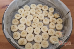 Recept elkészítése Banános-kakaós torta egyszerűen, gyorsan, lépés 3