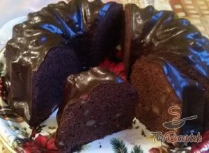 Recept Csokoládés-diós kuglóf