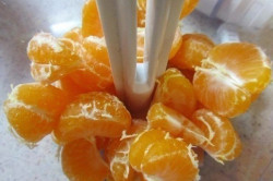 Recept elkészítése Mandarinfagylalt 3 hozzávalóból, lépés 1