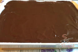 Recept elkészítése Kakaós-túrós szelet csokiöntettel, lépés 18