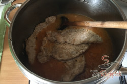 Recept elkészítése Mustáros sertésszelet, lépés 4