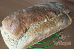 Recept elkészítése Házi hagymás kenyér, lépés 16