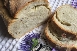 Recept elkészítése Házi hagymás kenyér, lépés 18