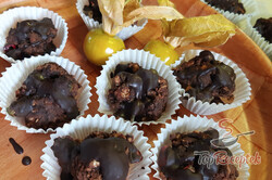 Recept elkészítése Marokán kosárkák csokiöntettel, lépés 1