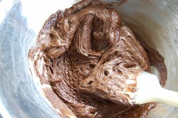 Recept elkészítése Csokihab málnával, lépés 3
