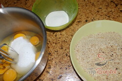 Recept elkészítése Vaníliás-diós krémes leveles tésztából, lépés 4