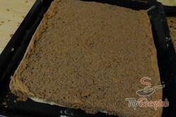 Recept elkészítése Vaníliás-diós krémes leveles tésztából, lépés 14