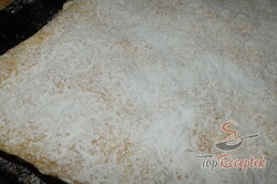 Recept elkészítése Vaníliás-diós krémes leveles tésztából, lépés 18