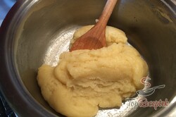 Recept elkészítése Képviselőfánk tekercs – legjobb desszert, akár a cukrászdából, lépés 9