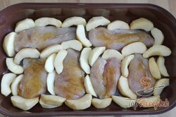 Recept elkészítése Almával sült csirke, lépés 1