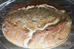 Recept elkészítése Ropogós bögrés kenyér, lépés 9