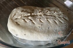 Recept elkészítése Ropogós bögrés kenyér, lépés 8