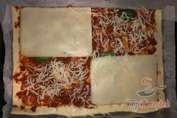Recept elkészítése Extra gyors házi pizza leveles tésztából, lépés 1