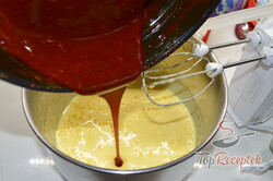 Recept elkészítése „Lusta” mézes torta, nyújtás nélkül, lépés 6