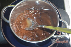 Recept elkészítése Csokis SNICKERS szelet, lépés 5