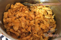 Recept elkészítése Currys csirkemell, lépés 6