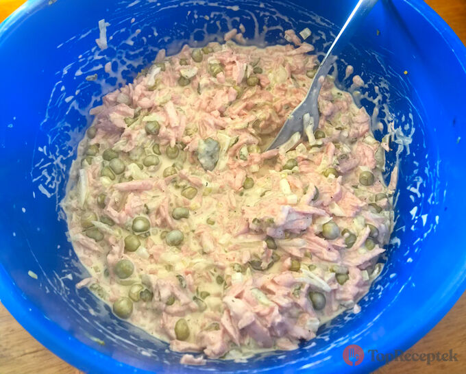 Recept Retró saláta, a gyerekkoromból