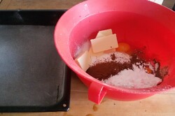 Recept elkészítése Túrós szelet tejföllel, lépés 1