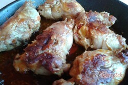 Recept elkészítése Töltött csirkecomb filé - fotókkal, lépés 8
