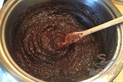 Recept elkészítése Fantasztikus kekszes szelet sütés nélkül, lépés 4