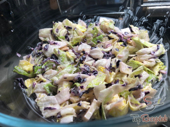 Recept Könnyű saláta a borús estékre