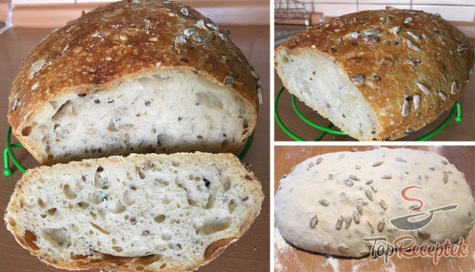 Recept Pofonegyszerű bögrés kenyér
